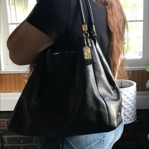 Coach leather purse